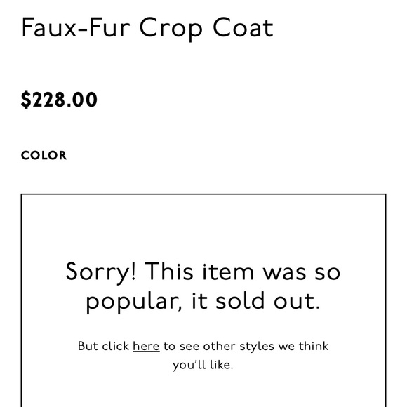 MADEWELL $228 faux fur snap front coat, S. - Picture 5 of 11